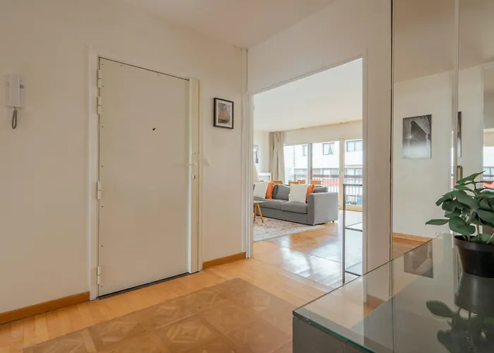 Grand Moderne Avec 4 A 15ᵉ Appartamento Parigi